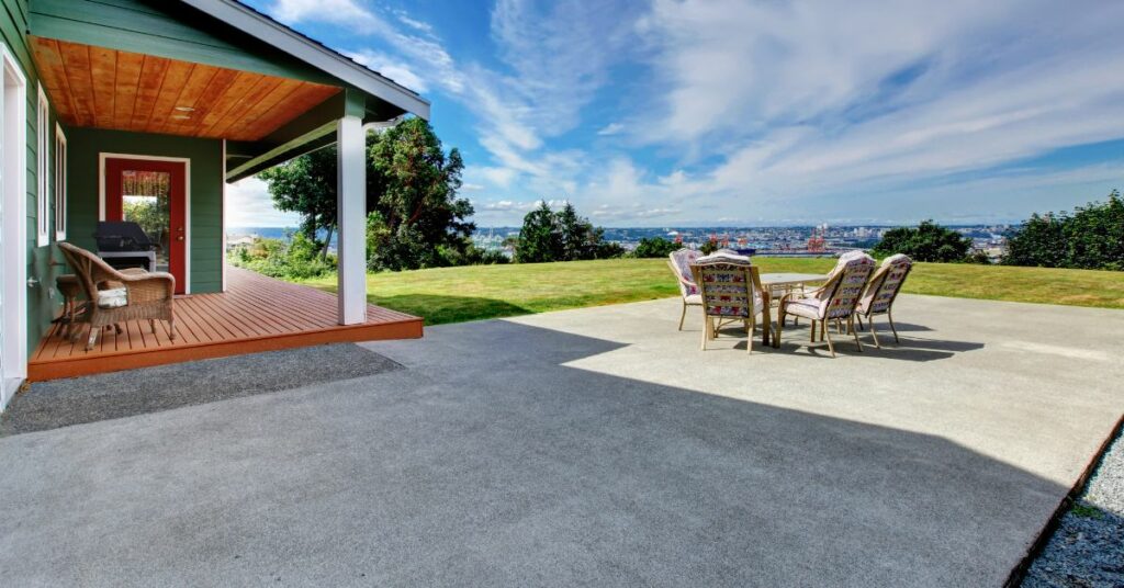 seattle concrete patio